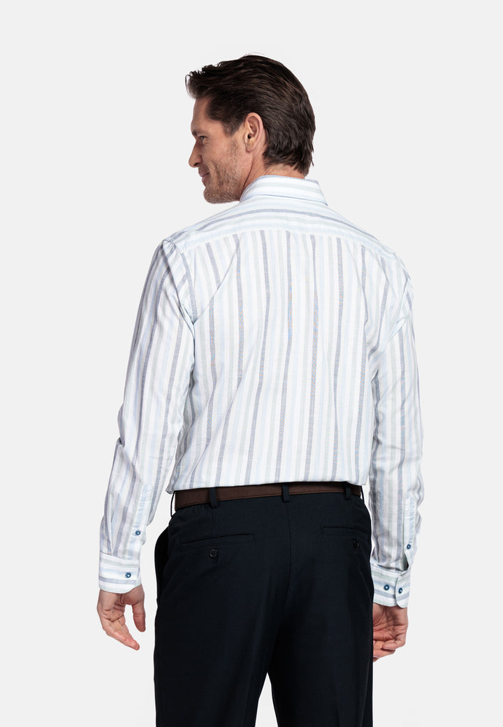Giordano Ivy Striped Shirt - Green