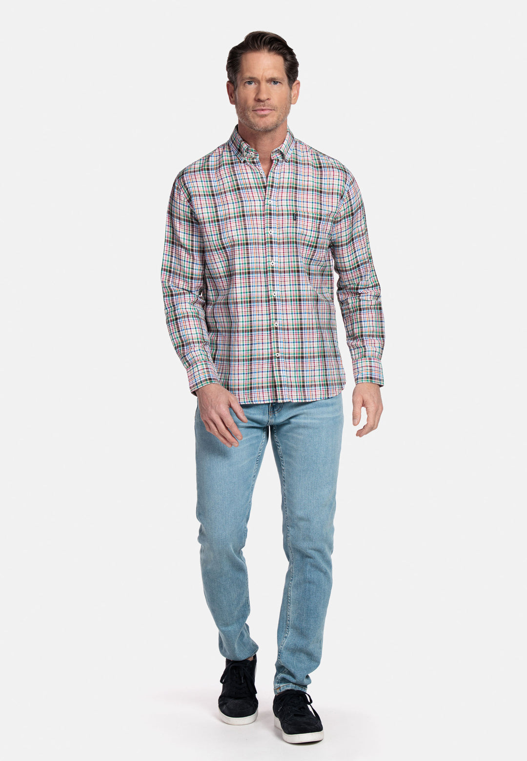 Giordano Brando Checkered Shirt - Multicolor