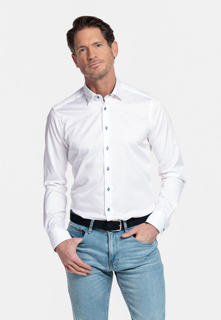 Giordano Belmonte Button-Down Shirt - White
