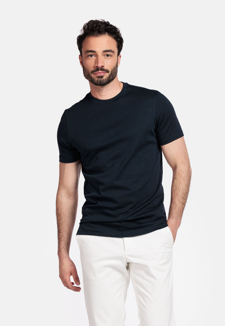 Giordano Luca Liquid Cotton T-Shirt - Blue