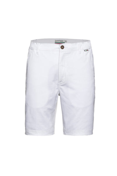 GIORDANO White Regular fit Plain shorts 111118 10 - Shorts - Giordano Tailored - GIORDANO White Regular fit Plain shorts 111118 10 - 111118/10/S