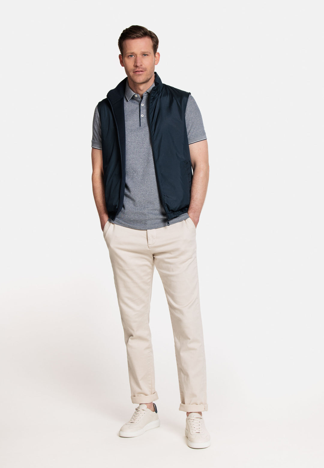 Giordano Reversible Bodywarmer - Navy - 312529-60