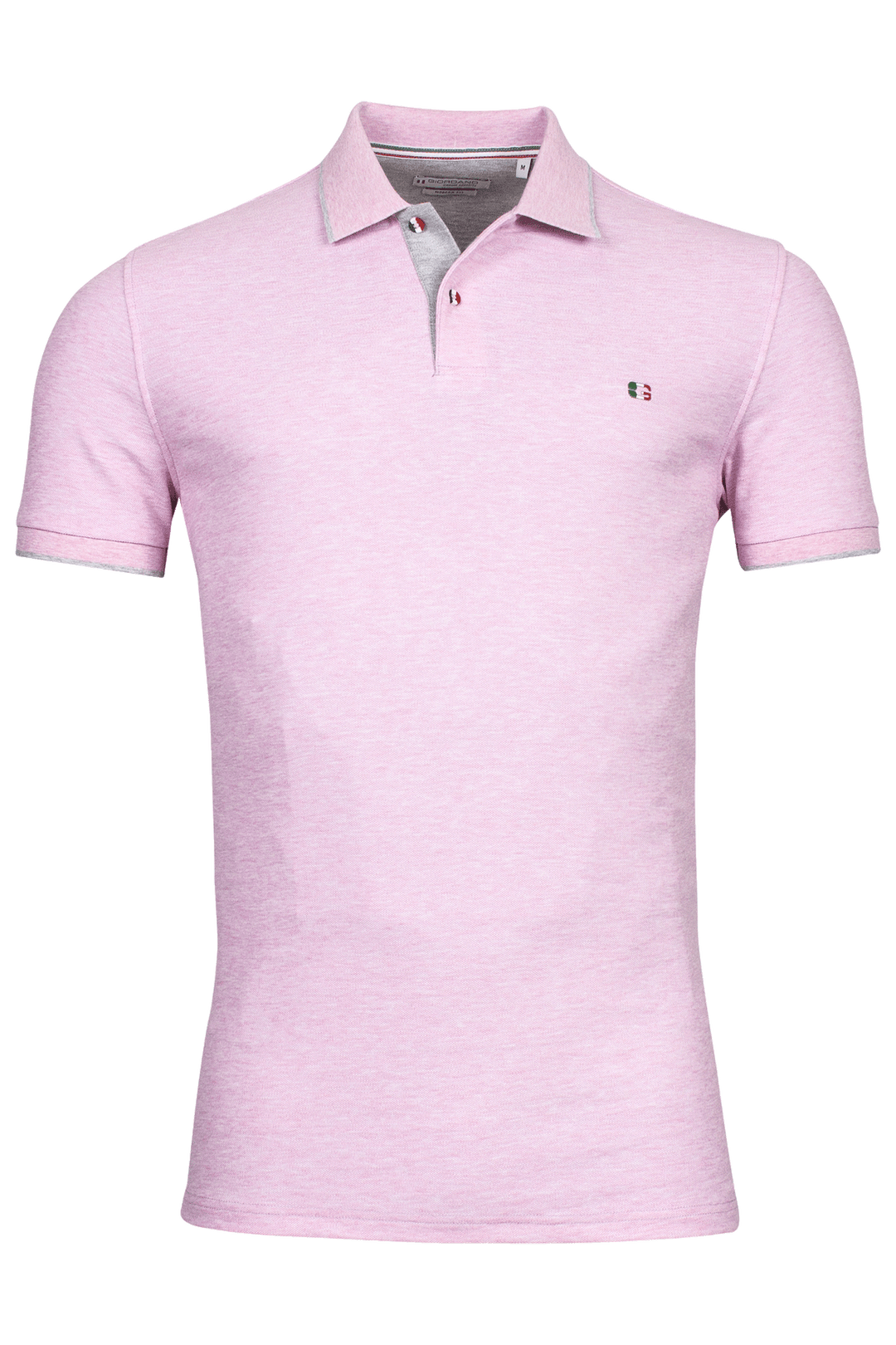Giordano Nico Signature Piqué Polo - Roze - 316588-51