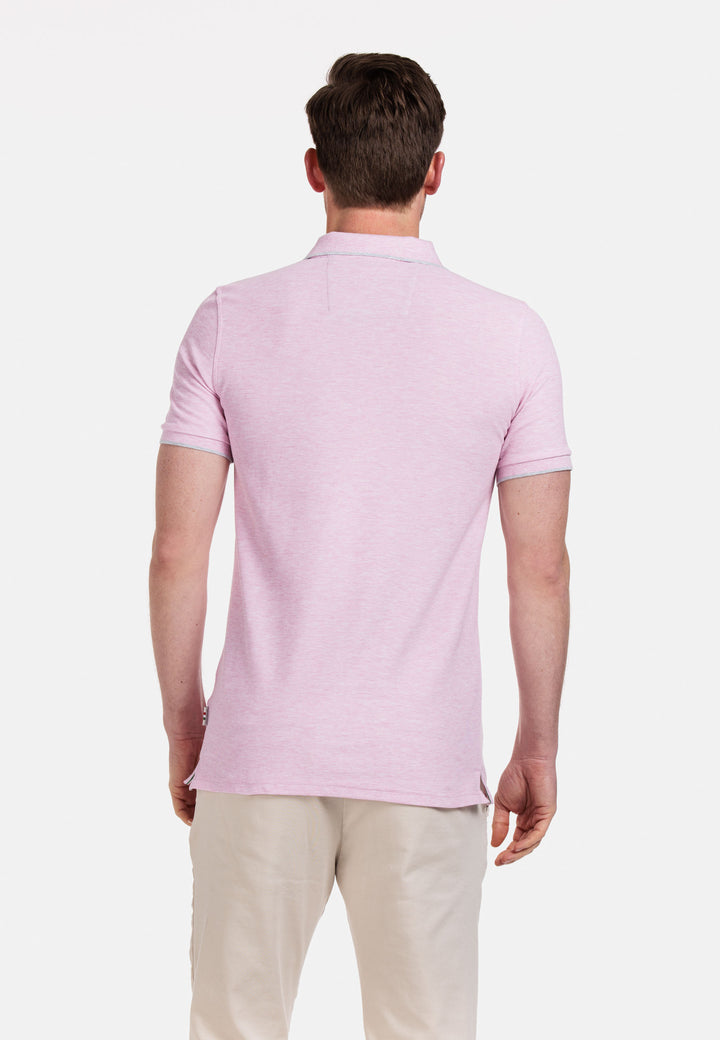 Giordano Nico Signature Piqué Polo - Roze - 316588-51