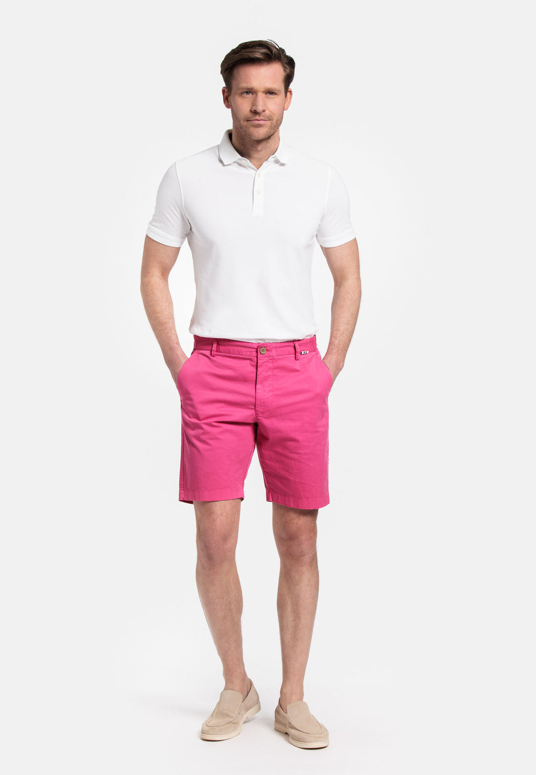 Giordano Stockholm Korte Broek - Coraal - 411115-33