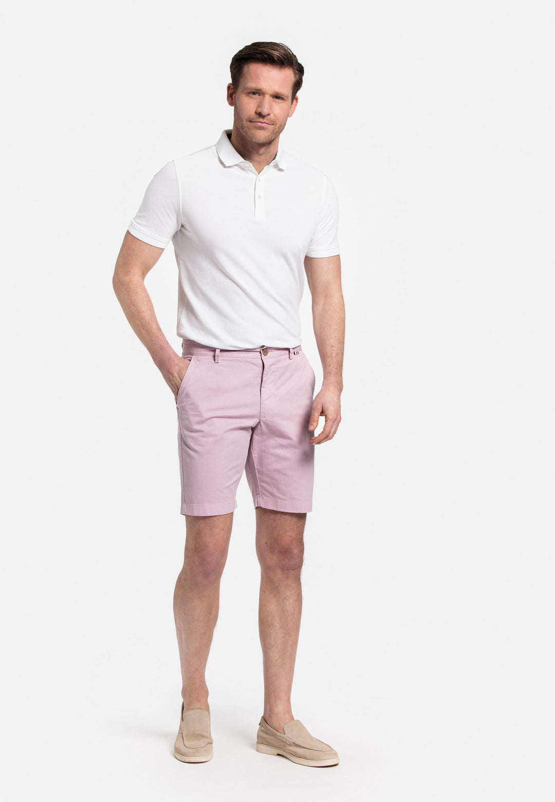 Giordano Stockholm Korte Broek - Paars - 411115-44