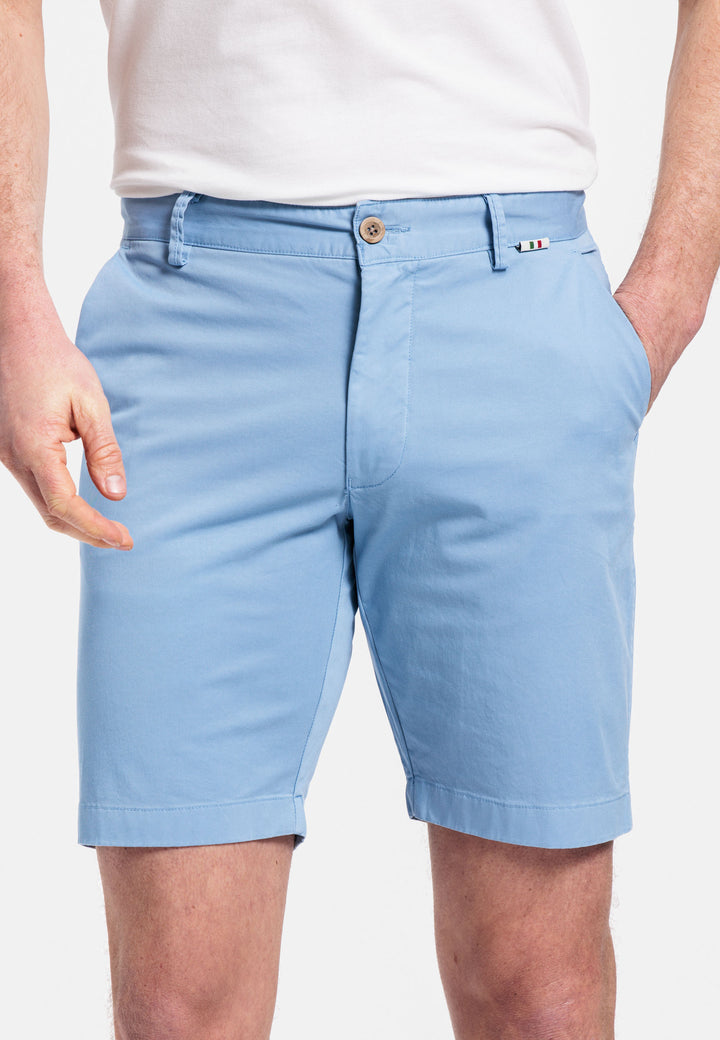 Giordano Stockholm Korte Broek - Lichtblauw - 411115-61