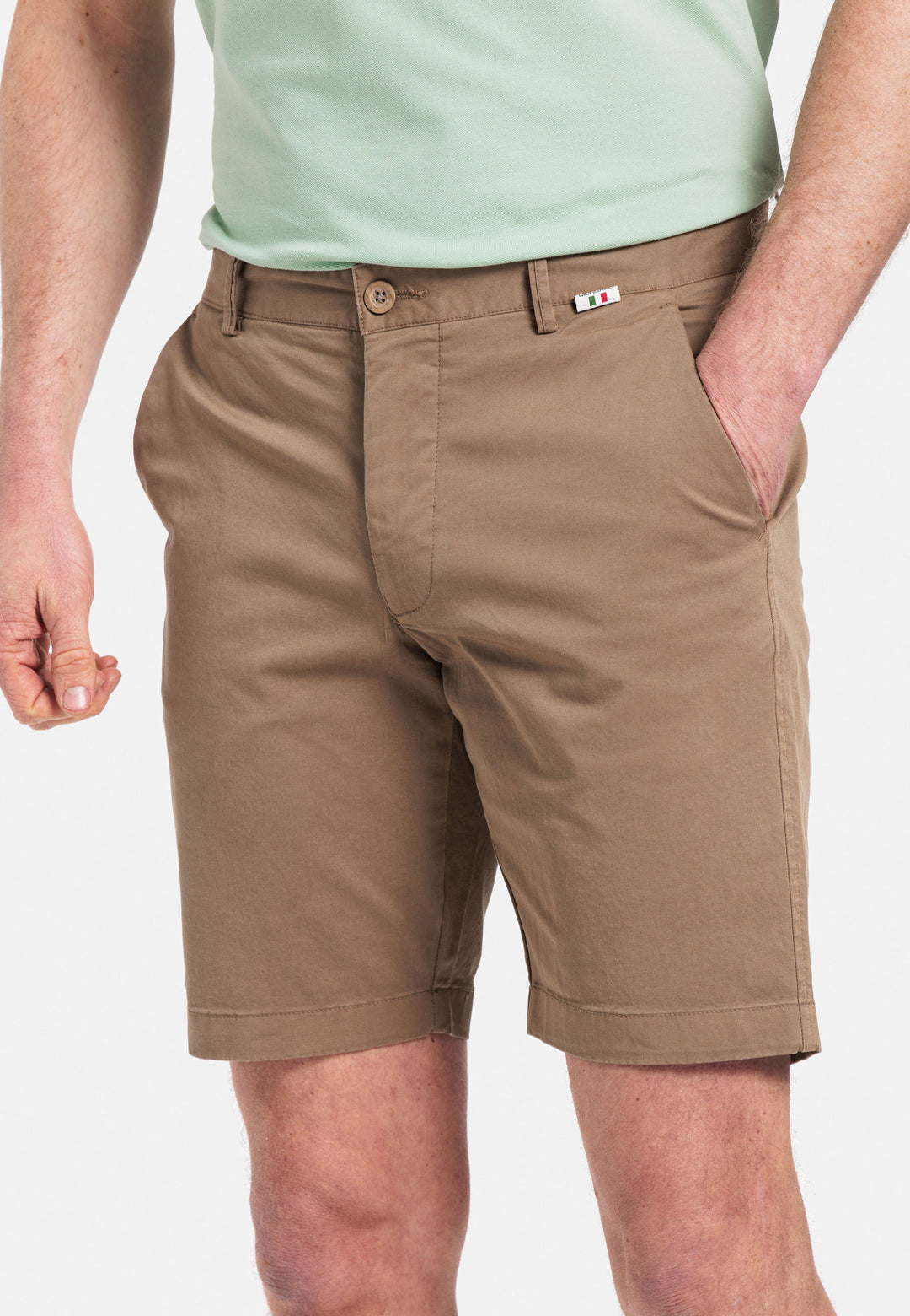 Giordano Stockholm Korte Broek - Camel - 411115-83