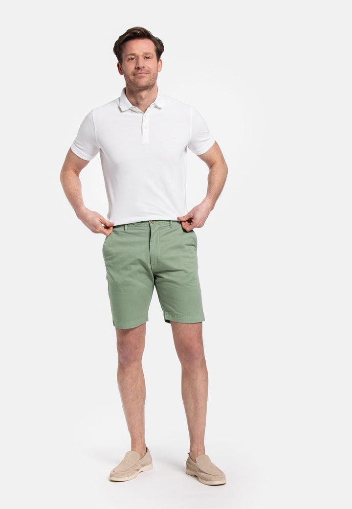 Giordano Porter Elastische Taille Korte Broek - Lichtgroen - 411117-73