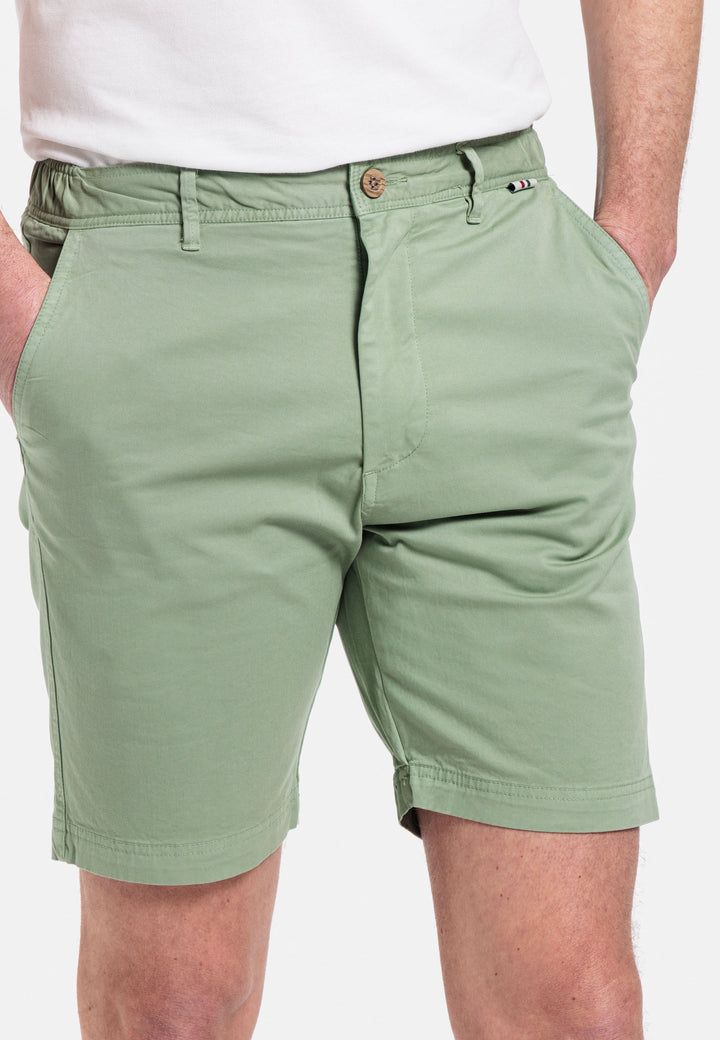 Giordano Porter Elastische Taille Korte Broek - Lichtgroen - 411117-73