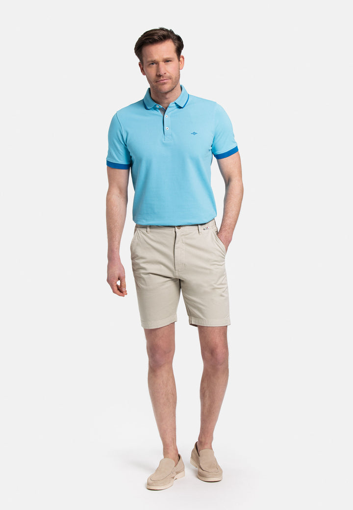 Giordano Porter Elastische Taille Korte Broek - Zand - 411117-81
