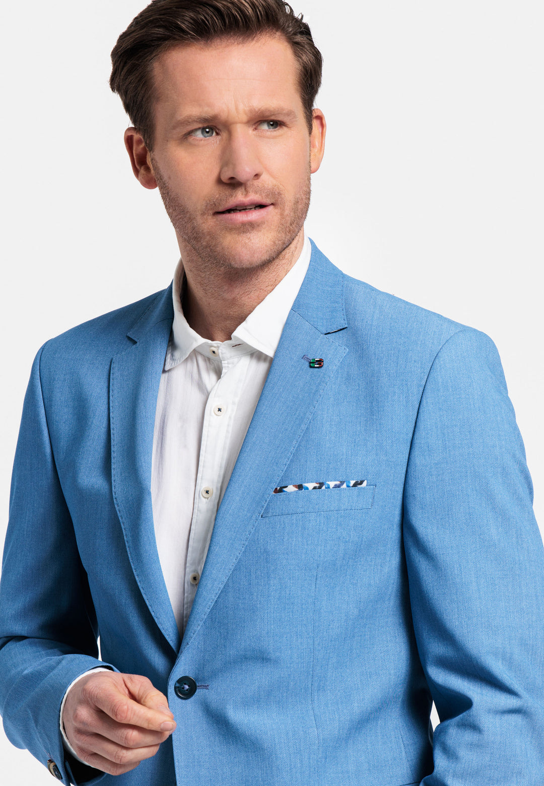 Giordano Robert Twill Colbert - Blauw - 412601-61