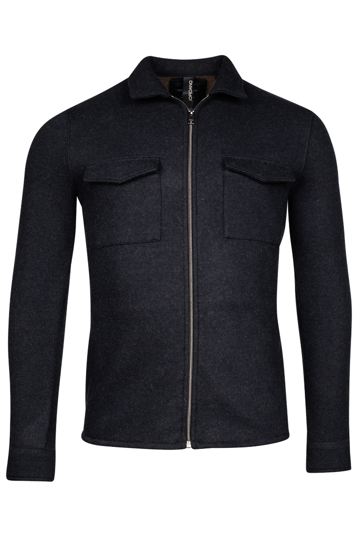 Giordano Carissio Knitted Overshirt - Navy - 427510-60