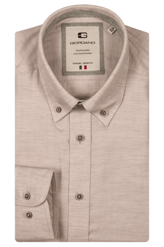 Giordano Blauw Lang Comfortable fit  Vogels Overhemd 427834 81