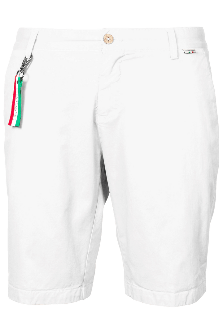 Giordano Stockholm Garment Dyed Korte Broek - Wit - 511115-10