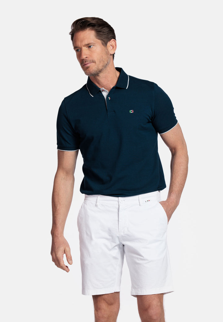 Giordano Stockholm Garment Dyed Korte Broek - Wit - 511115-10