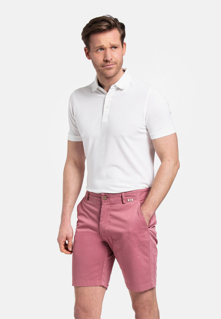 Giordano Stockholm Garment Dyed Korte Broek - Roze - 511115-52