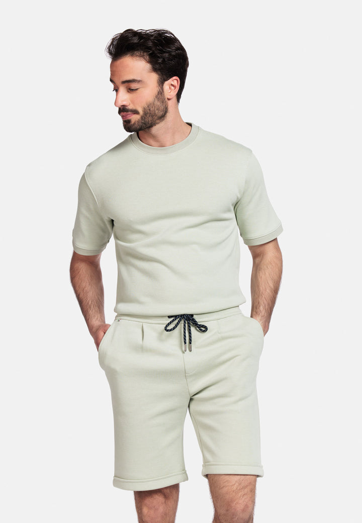 Giordano Salina Korte Broek - Groen - 511121-70