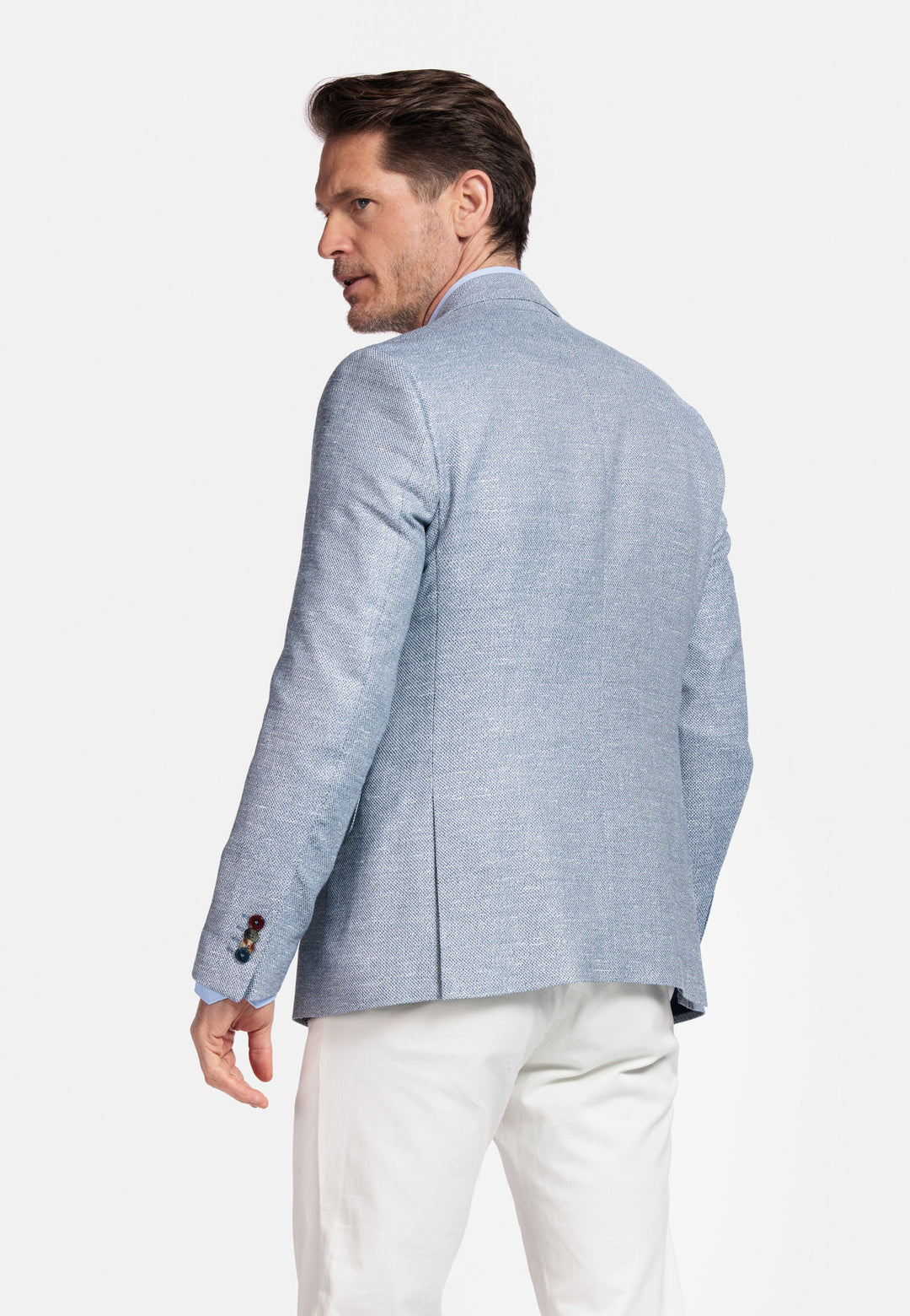 Giordano Robert Linnen Look Colbert - Navy - 512603-60