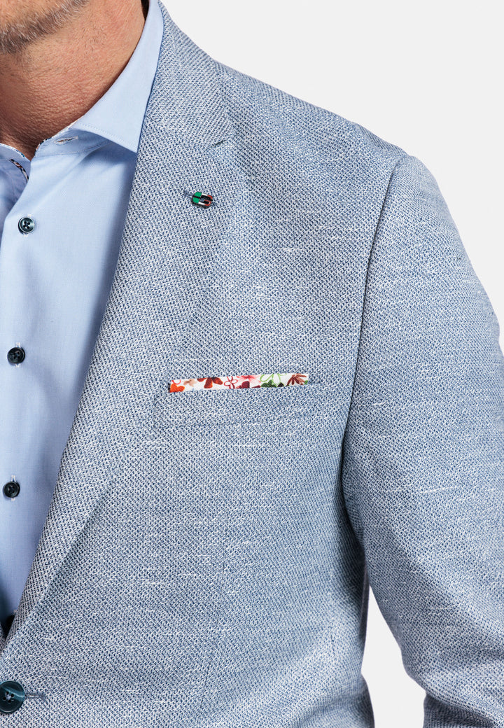 Giordano Robert Linnen Look Colbert - Navy - 512603-60