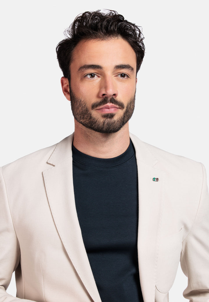 Giordano Paulo Travel Jersey Colbert - Beige - 512604-81