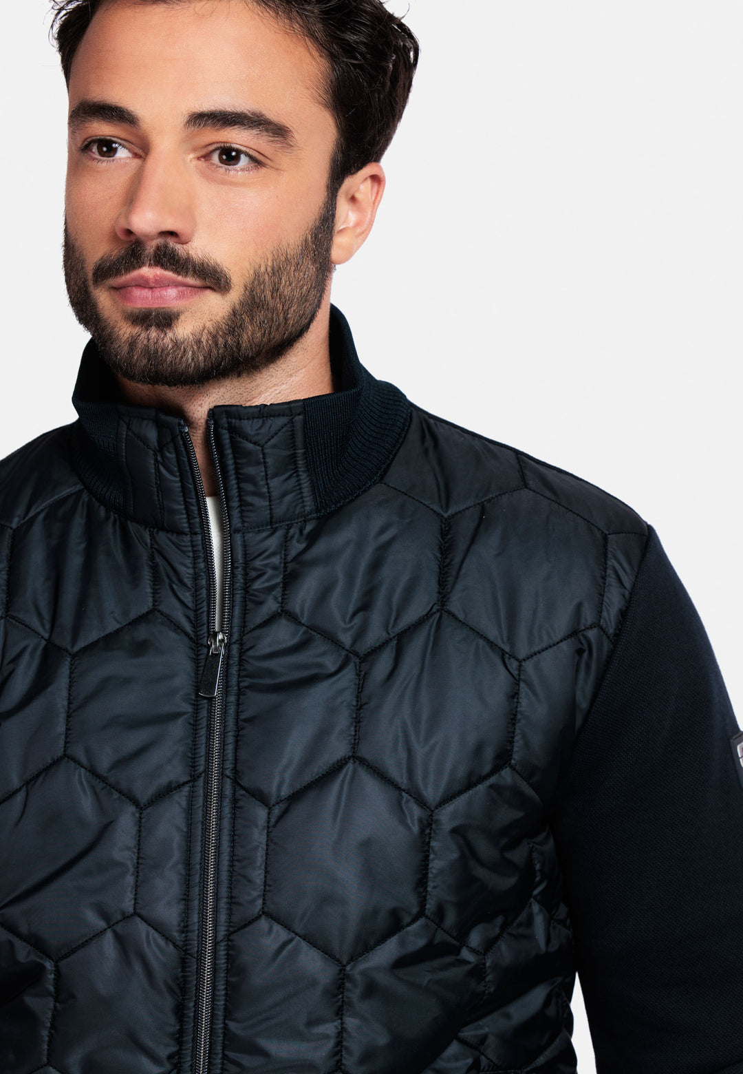 Giordano Tomasso Quilted Sweatvest - Navy - 512801-60