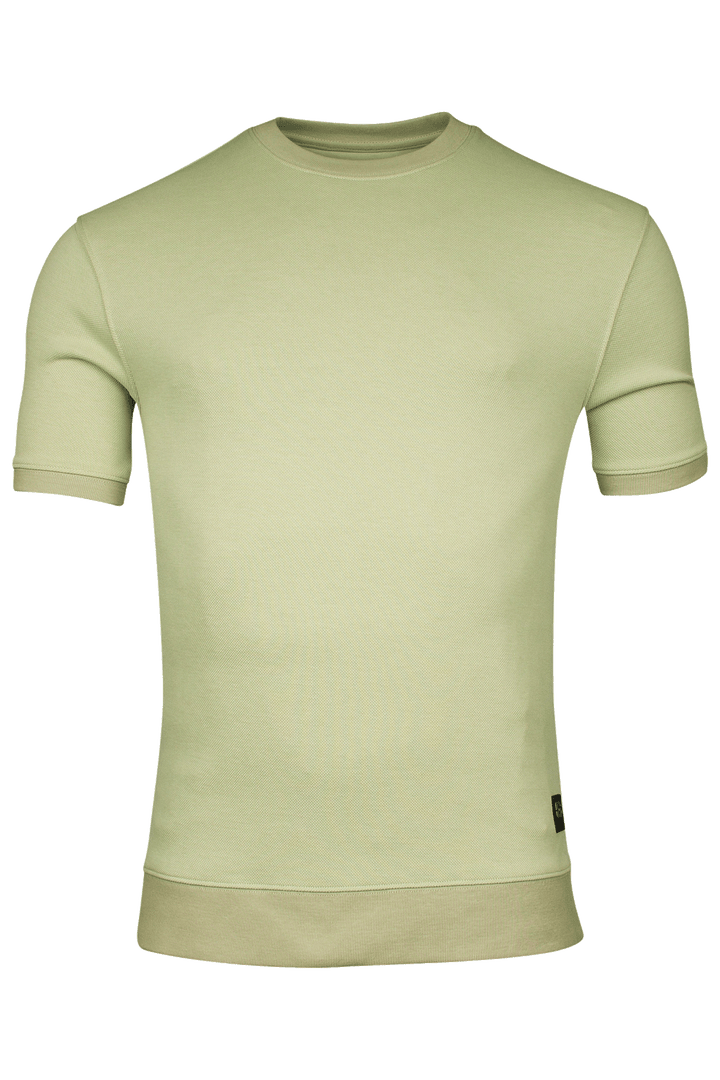 Giordano Amalfi Korte Mouwen Sweatshirt - Groen