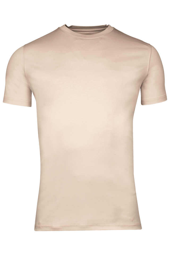 Giordano Luca Liquid Cotton T-shirt - Beige - 515078-82