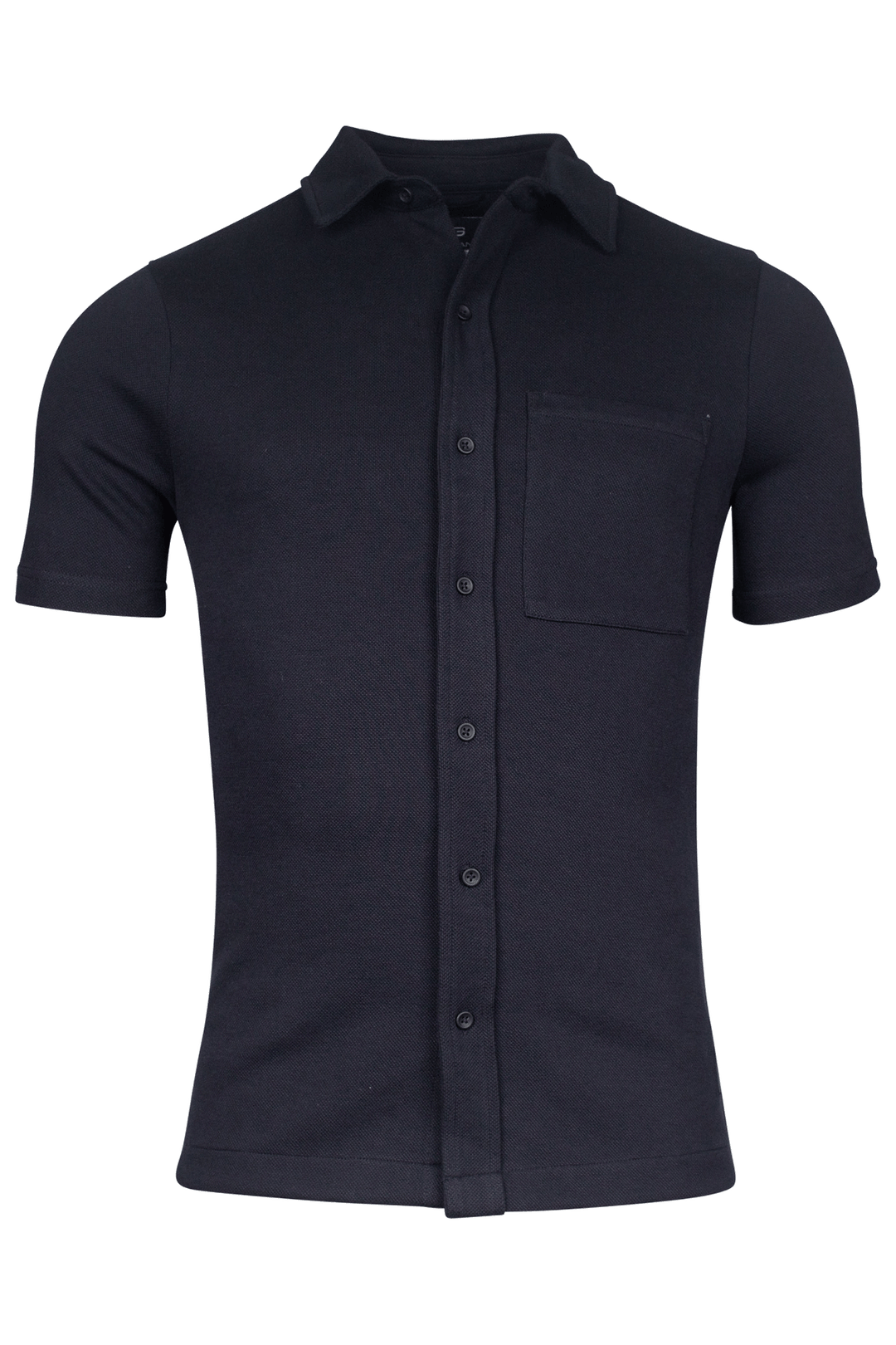 Giordano Puglia Korte Mouw Overshirt - Navy