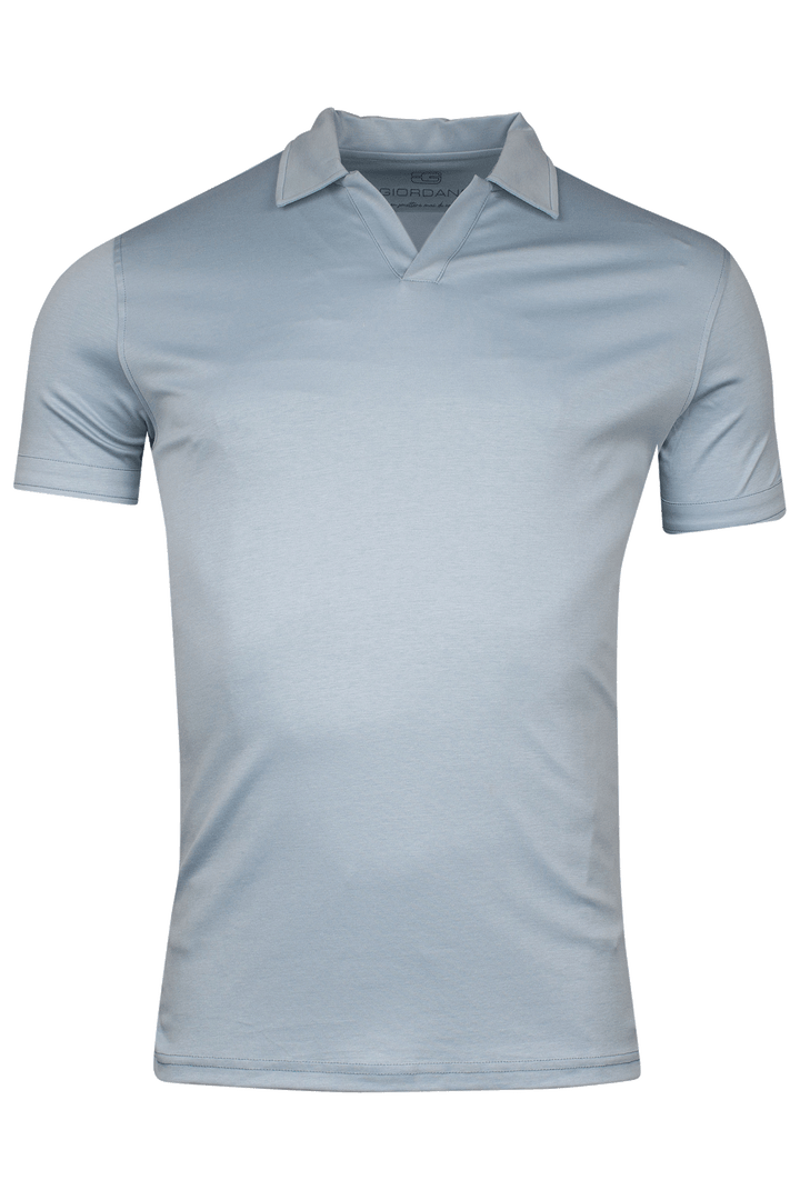 Giordano Portofino Liquid Cotton Polo - Blauw - 516579-62