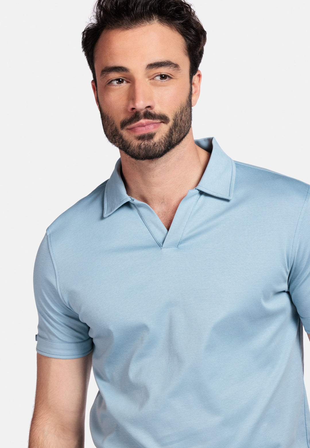 Giordano Portofino Liquid Cotton Polo - Blauw - 516579-62