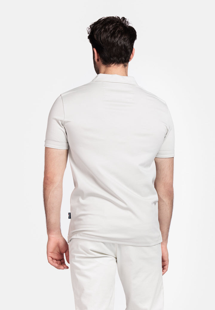 Giordano Portofino Liquid Cotton Polo - Beige - 516579-82