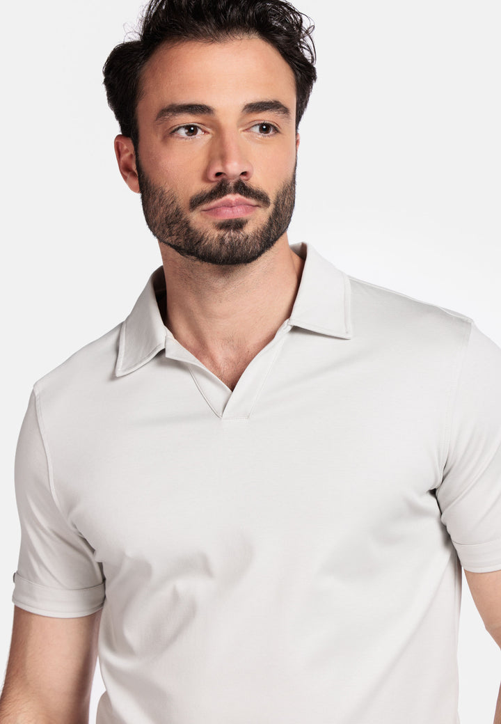 Giordano Portofino Liquid Cotton Polo - Beige - 516579-82