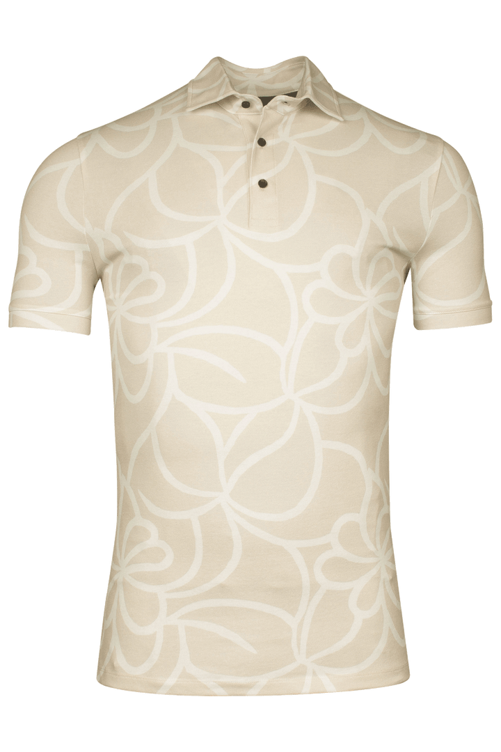 Giordano Formentini Print Polo - Beige - 516582-80