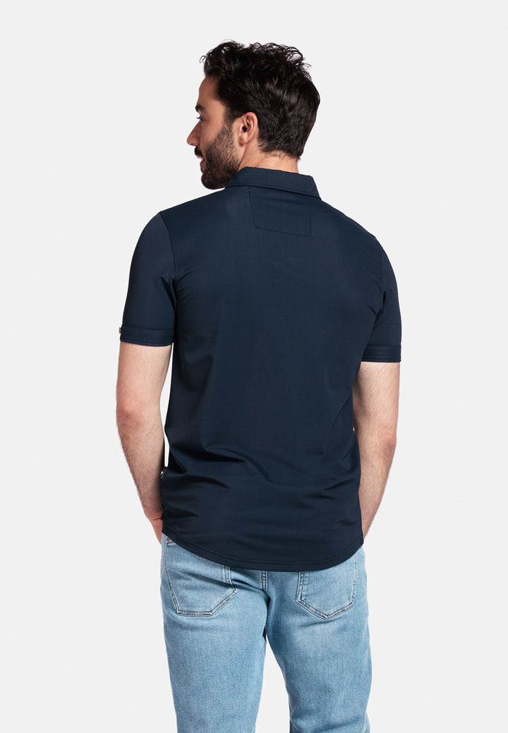 Giordano Olbia Hyperflex Polo - Navy
