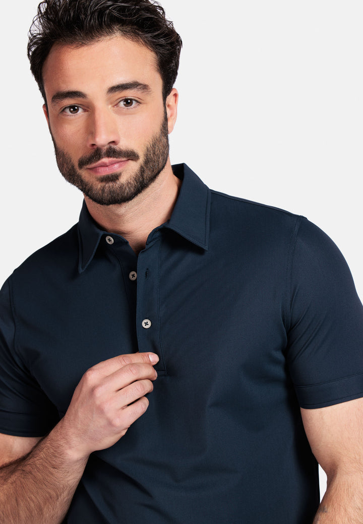 Giordano Olbia Hyperflex Polo - Navy