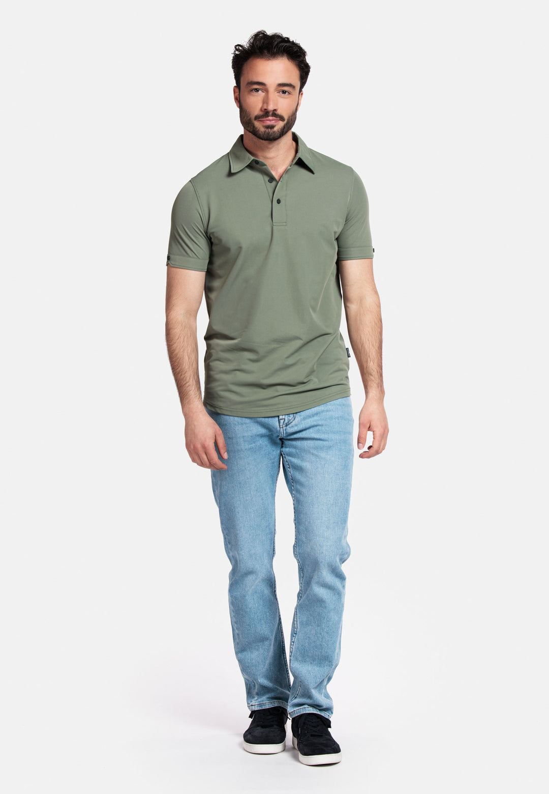 Giordano Olbia Hyperflex Polo - Groen