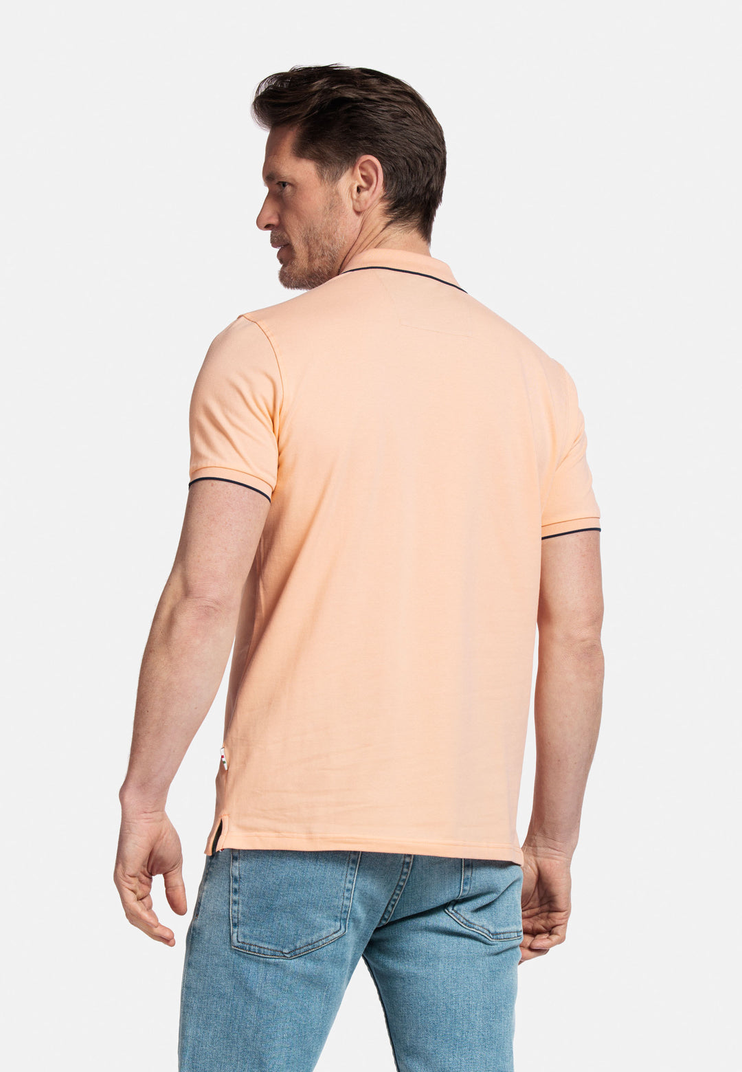 Giordano Nico Two-ply Supima Polo - Oranje - 516587-25