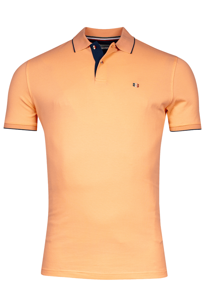 Giordano Nico Two-ply Supima Polo - Oranje - 516587-25