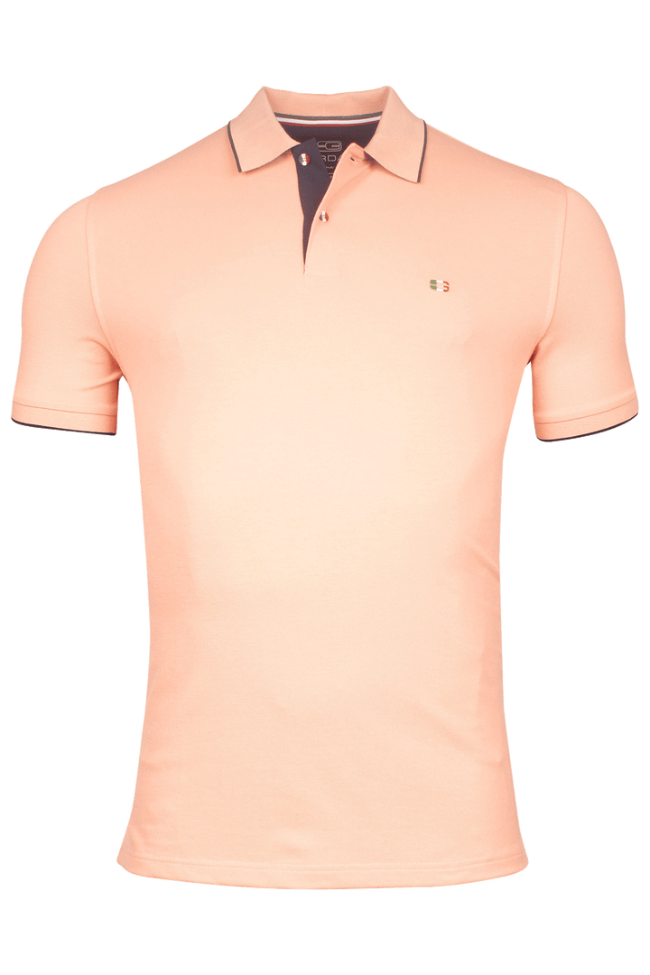Giordano Nico Two-ply Supima Polo - Lichtroze