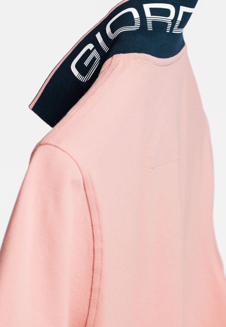 Giordano Nico Two-ply Supima Polo - Lichtroze