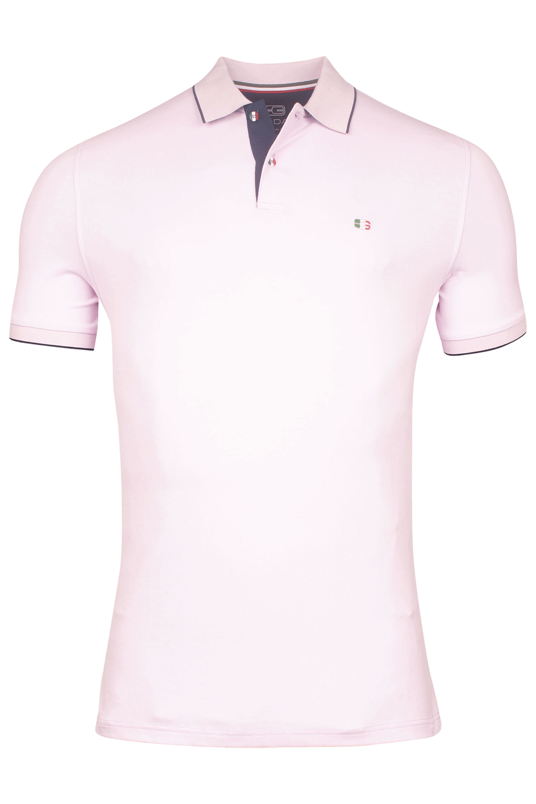 Giordano Nico Two-ply Supima Polo - Lichtpaars