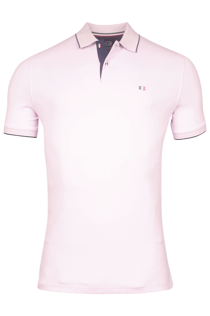 Giordano Nico Two-ply Supima Polo - Lichtpaars