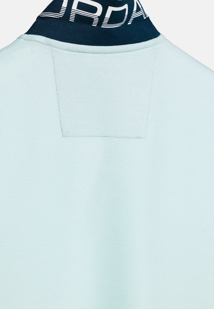 Giordano Nico Two-ply Supima Polo - Lichtgroen