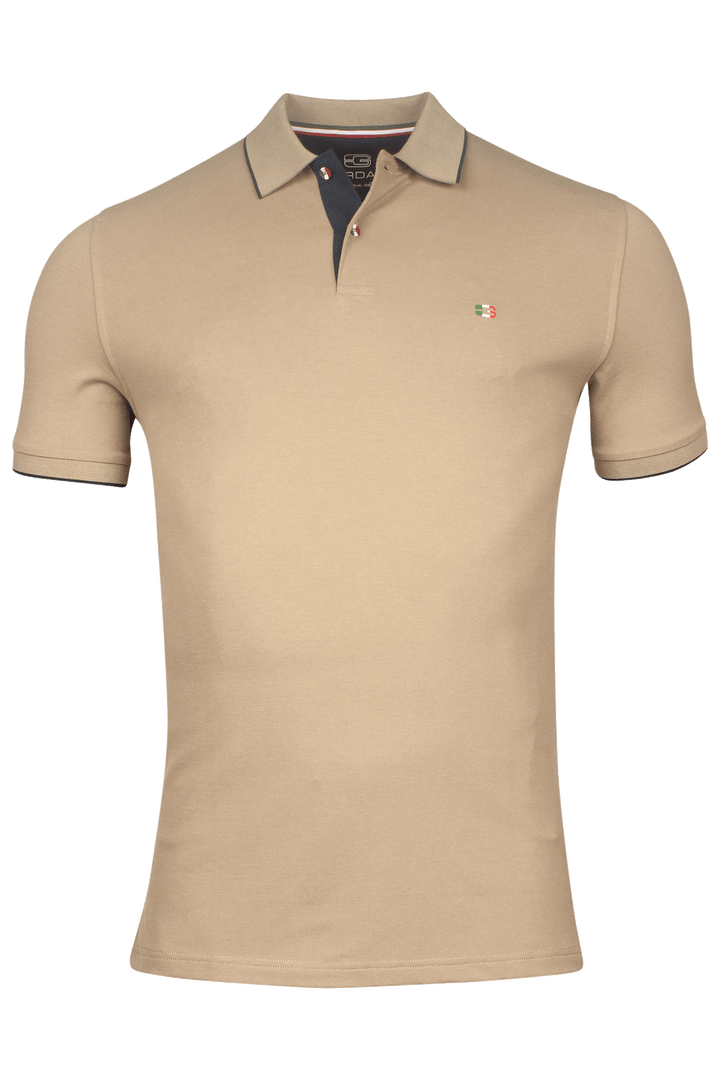 Giordano Nico Two-ply Supima Polo - Groen - 516587-73
