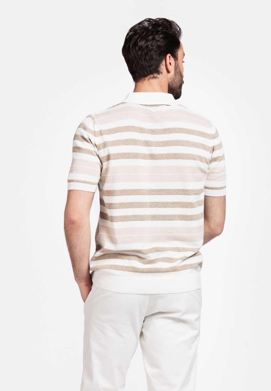 Giordano Silvan Gebreide Print Polo - Beige