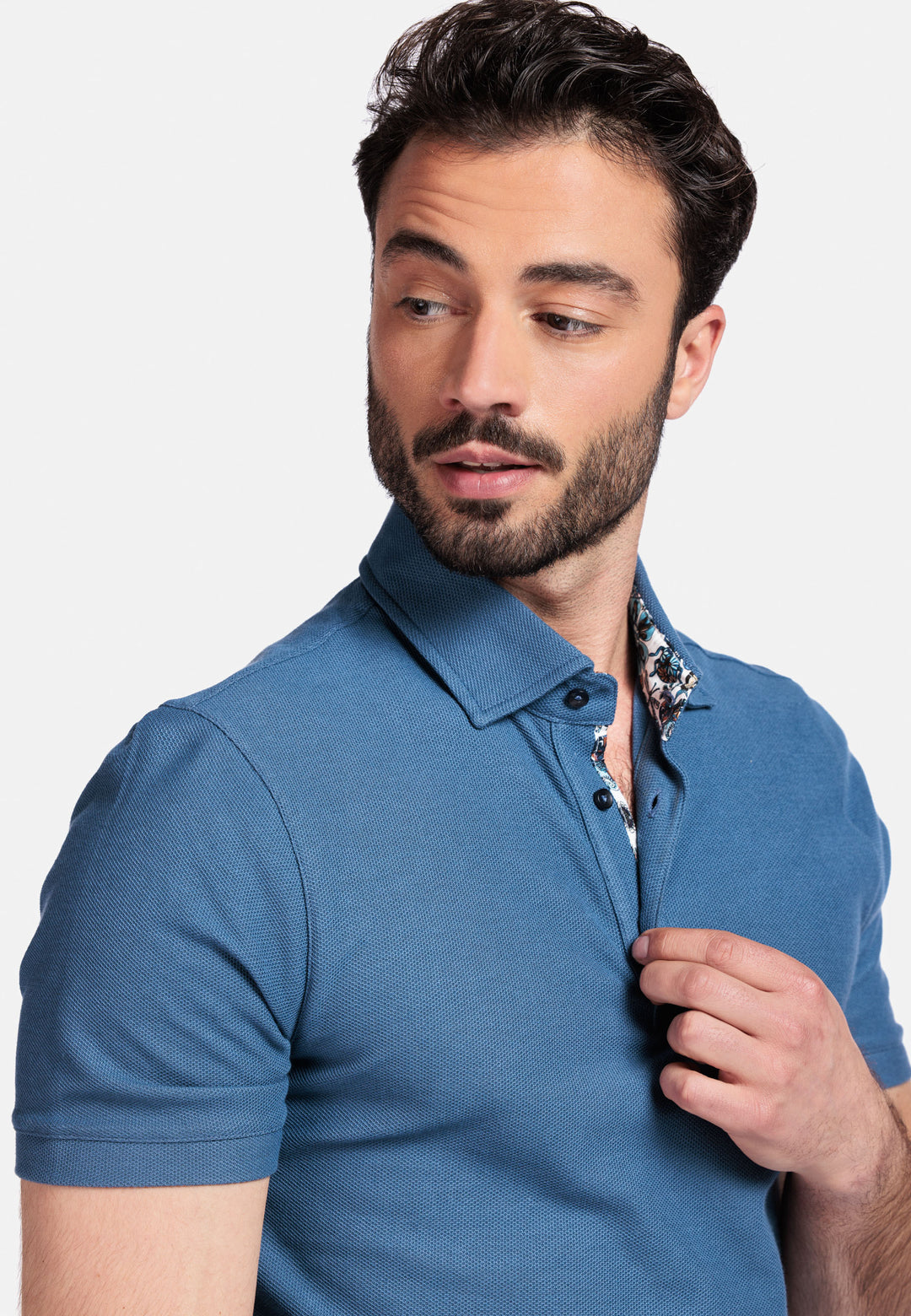 Giordano Cortona Polo - Blauw - 516598-63