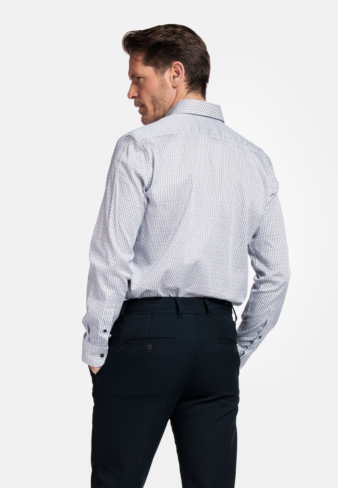 Giordano Ivy Button down Overhemd - Navy - 517026-60