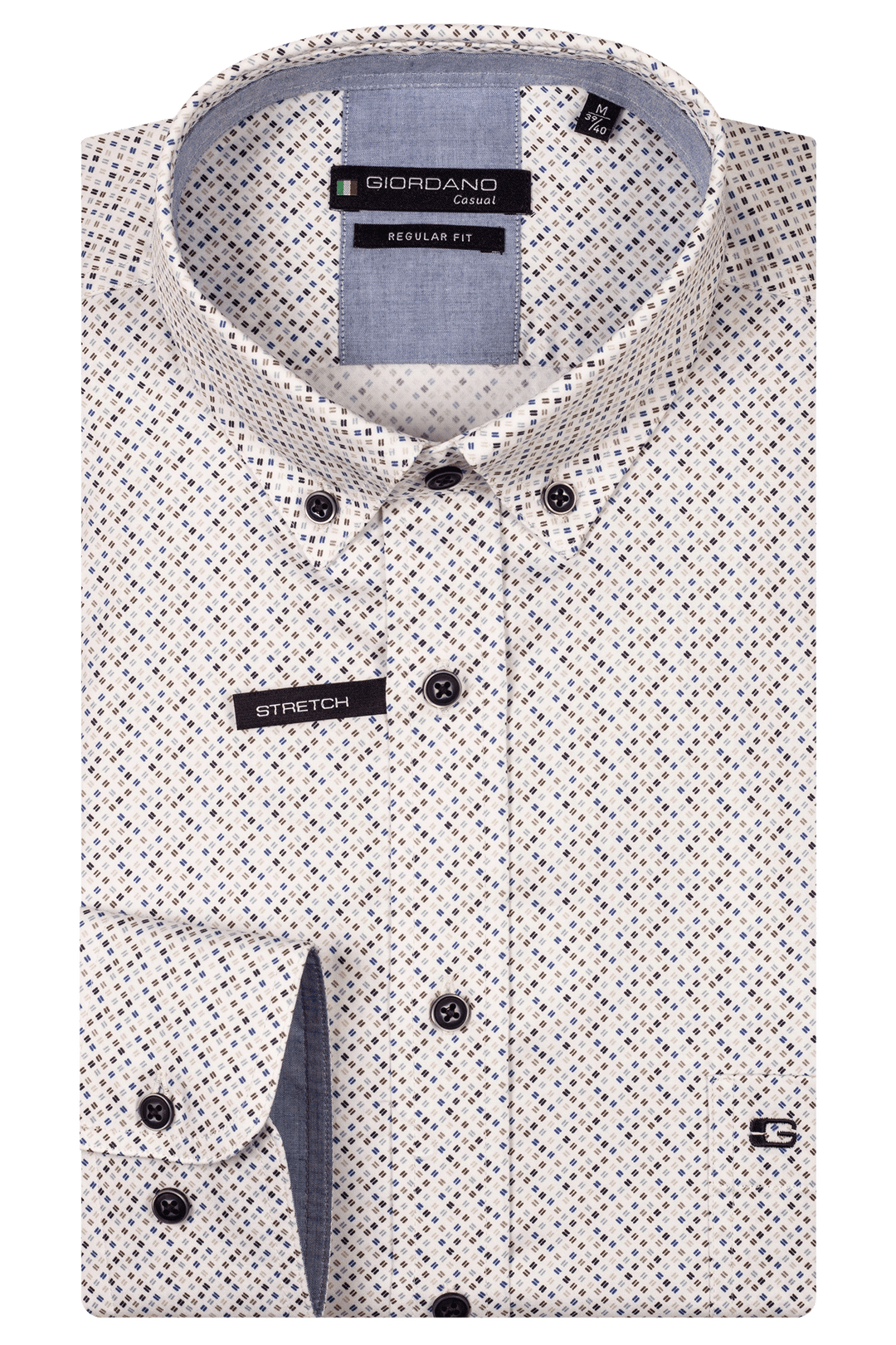 Giordano Ivy Button down Overhemd - Navy - 517026-60