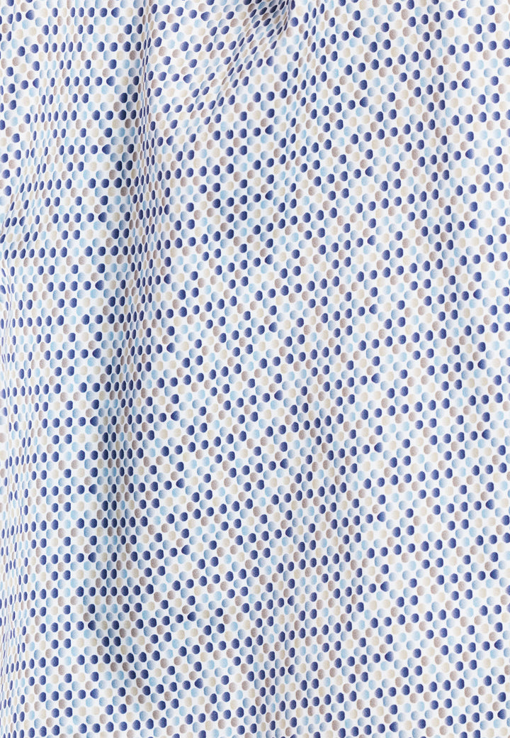 Giordano Ivy Overhemd met abstracte print - Navy - 517027-60